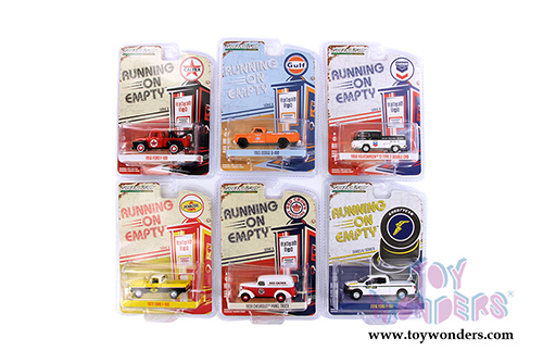 Greenlight - Running On Empty Series 6 (1/64 scale diecast model car, Asstd.) 41060/6