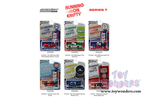 Greenlight - Running on Empty Series 7 (1/64 scale diecast model car, Asstd.) 41070/48