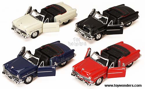 Welly - Ford Crestline Sunliner Convertible (1953, 1/34 - 1/39 scale diecast model car, Asstd.) 42331CD