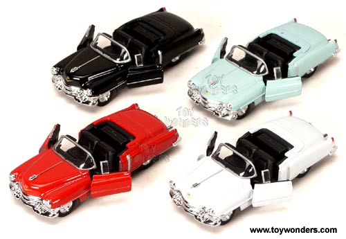 Welly - Cadillac Eldorado Convertible (1953, 1/34 - 1/39 scale diecast model car, Asstd.) 42356CD