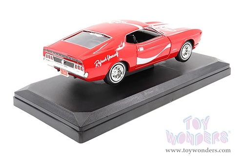 Motor City Coca-Cola - Ford® Mustang® Sportsroof (1971, 1/24 scale diecast model car, Red) 424071 MAP: $39.99