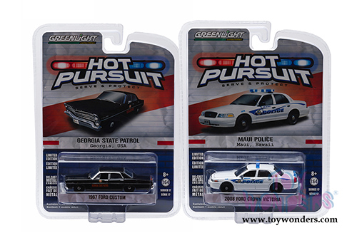 Greenlight - Hot Pursuit Series 17 (1/64 scale diecast model car, Asstd.) 42740/6