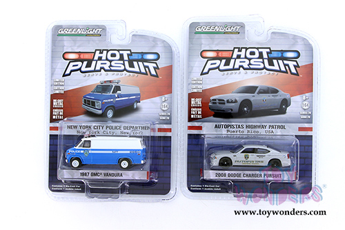 Greenlight - Hot Pursuit Series 28 (1/64 scale diecast model car, Asstd.) 42850/48