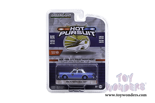 Greenlight - Hot Pursuit Series 37 (1/64 scale diecast model car, Asstd.) 42950/48
