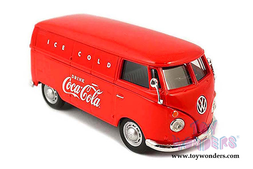Motor City Coca-Cola - VW Transporter (1/43 scale diecast model car, Red) 430004