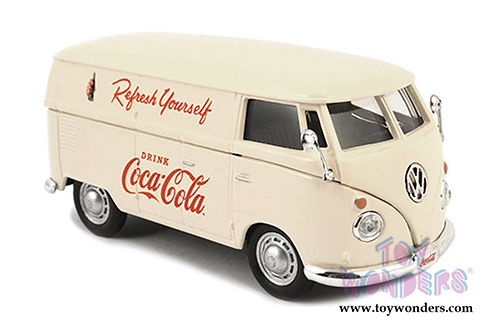 Motor City Coca-Cola - Volkswagen Cargo Van (1962, 1/43 scale diecast model car, Cream) 430005