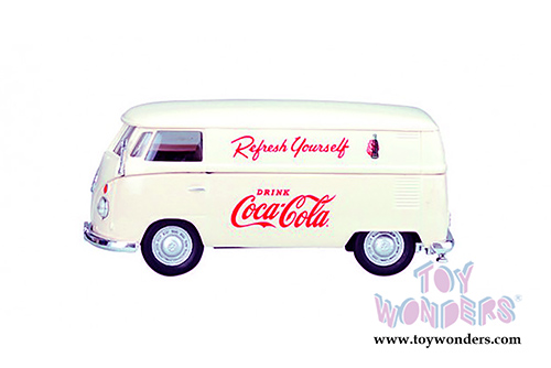Motor City Coca-Cola - Volkswagen Cargo Van (1962, 1/43 scale diecast model car, Cream) 430005