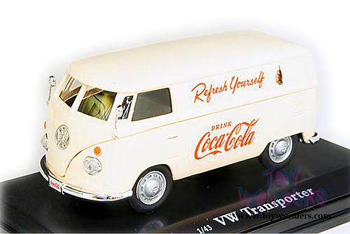 Motor City Coca-Cola - Volkswagen Cargo Van (1962, 1/43 scale diecast model car, Cream) 430005