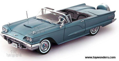 Sun Star USA - Ford Thunderbird Convertible (1960, 1/18 scale diecast model car, Blue) 4314