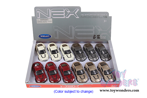 Welly - Aston Martin V12 Vantage Hardtop (1/34 Scale diecast model car, Asstd.) 43624D