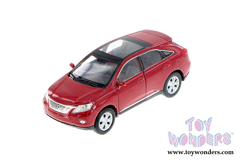 Welly - Lexus RX 450H SUV w/ Sunroof (4.5" diecast model car, Asstd.) 43641D