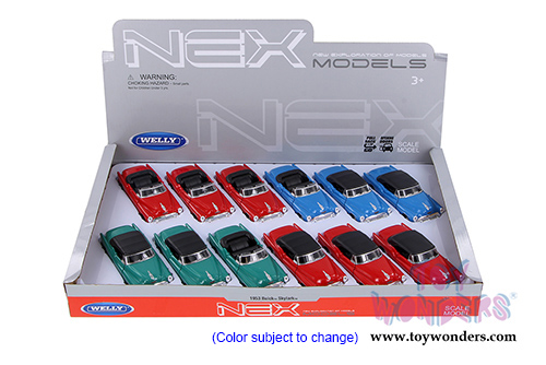 Welly - Buick Skylark Convertible Assortment (1/34 Scale diecast model car, Asstd.) 43664C/H