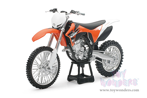 New Ray - KTM 350 SX-F Dirt Bike (2011, 1/12 scale diecast model bike, Orange) 44093