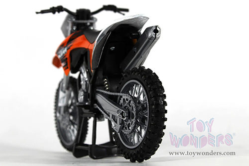 New Ray - KTM 350 SX-F Dirt Bike (2011, 1/12 scale diecast model bike, Orange) 44093