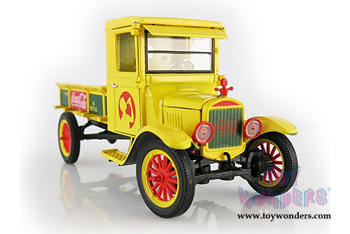 Motor City Coca-Cola - Ford Model TT Pickup (1923, 1/32 scale diecast model car,  Yellow) 442453/24