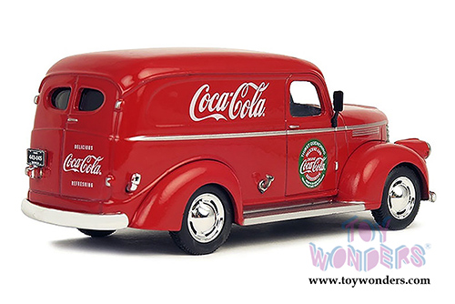 Motor City Coca-Cola - Panel Delivery Van (1945, 1/43 scale diecast model car, Red) 443045 MAP: $19.99