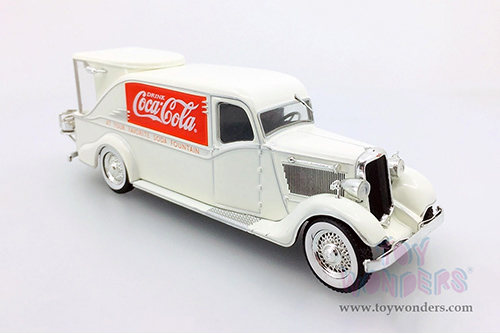 Motor City Coca-Cola - Dodge KH-32 Fountain Truck (1/43 scale diecast model car, White) 443934 MAP: $24.99