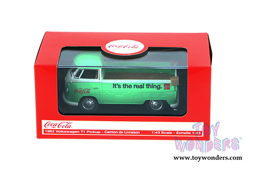 Motor City Coca-Cola - Volkswagen T1 Pickup (1/43 scale diecast model car,  Green) 445738