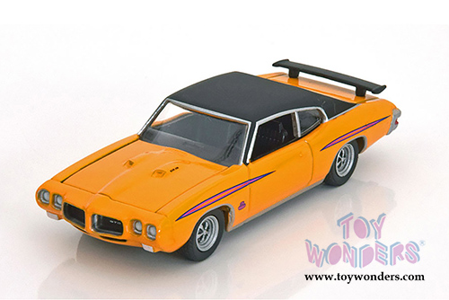 Greenlight Hollywood Dazed and Confused - Kevin's Pontiac GTO Judge (1970, 1/64 scale diecast model car, Orange) 44620B