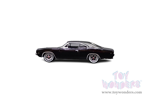 Greenlight - Dodge Charger RT Hardtop (1968, 1/64 scale diecast model car, Black) 44724/48