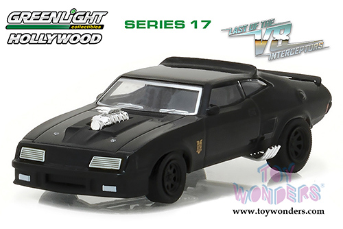 Greenlight - Hollywood Series 17 | The last of the V8 Interceptors Ford Falcon XB (1972, 1/64 scale diecast model car, Black) 44770A/48