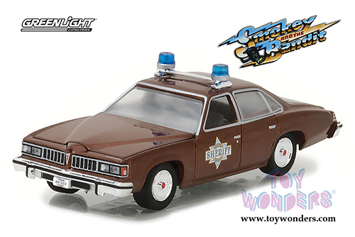 Greenlight - Hollywood Series 18 | The Dude's Ford Gran Torino The Big Lebowski Movie (1973, 1/64 scale diecast model car, Yellow) 44780D/48