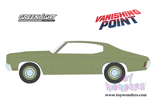 Greenlight - Hollywood Series 25 | Vanishing Point Chevrolet&reg; Chevelle&reg; (1970, 1/64 scale diecast model car, Green) 44850B/48