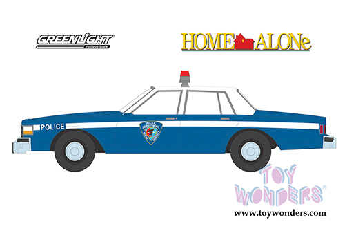Greenlight - Hollywood Series 25 | Home Alone "Wilmette, Illinois Police" Chevrolet&reg; Caprice (1986, 1/64 scale diecast model car, Blue/White) 44850E/48