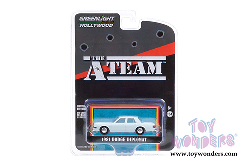 Greenlight Hollywood - The A-Team Special Edition Assortment (1/64 scale diecast model car, Asstd.) 44865/48