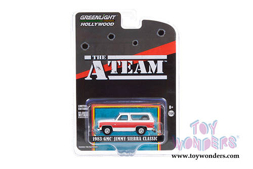 Greenlight Hollywood - The A-Team Special Edition Assortment (1/64 scale diecast model car, Asstd.) 44865/48