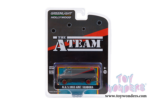 Greenlight Hollywood - The A-Team Special Edition Assortment (1/64 scale diecast model car, Asstd.) 44865/48