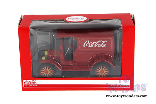 Motor City Coca-Cola - Ford Model T (1917, 1:24, Red) 448832