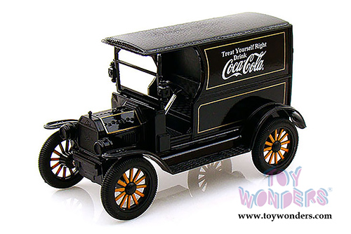 Motor City Coca-Cola - Ford Model T (1913, 1/24 scale diecast model car, Black) 449104