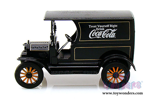 Motor City Coca-Cola - Ford Model T (1913, 1/24 scale diecast model car, Black) 449104