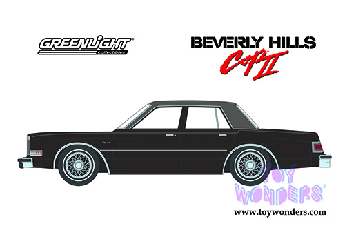 Greenlight - Hollywood Series 31 | Beverly Hills Cop II Dodge Diplomat (1982, 1/64 scale diecast model car, Brown) 44910B/48