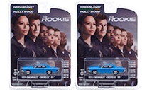 Greenlight - Hollywood Series 32 | Chevrolet® Chevelle® SS™ Blue (Officer John Nolan's) "The Rookie" (2018) TV Series (1971, 1/64 scale diecast model car, Blue) 44920F/48