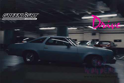 Greenlight - Hollywood Series 33 | Chevrolet&reg; Chevelle Malibu "Drive" (2011) Movie (1973, 1/64 scale diecast model car, Matte Gray) 44930C/48