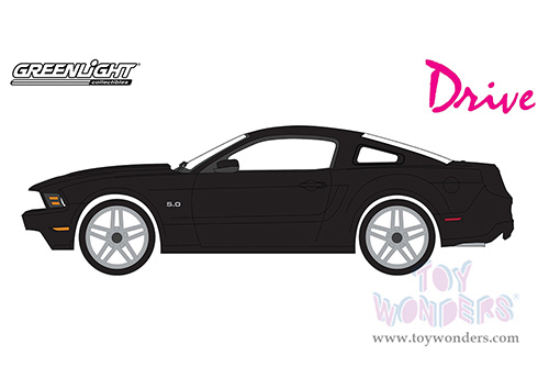 Greenlight - Hollywood Series 34 | Ford Mustang GT 5.0 - Drive (2011) (2011, 1/64 scale diecast model car, Black) 44940F/48