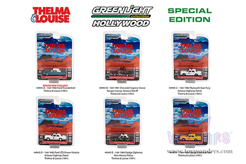 Greenlight Hollywood - Thelma & Louise Special Edition (1/64 scale diecast model car, Asstd.) 44945/48