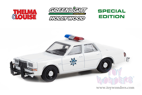 Greenlight Hollywood - Thelma & Louise Special Edition | Plymouth Gran Fury "Arizona Highway Patrol" (1982, 1/64 scale diecast model car, White) 44945C/48