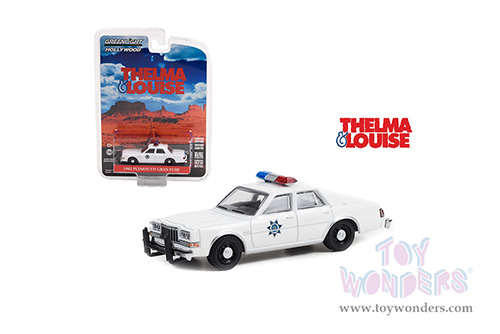 Greenlight Hollywood - Thelma & Louise Special Edition | Plymouth Gran Fury "Arizona Highway Patrol" (1982, 1/64 scale diecast model car, White) 44945C/48