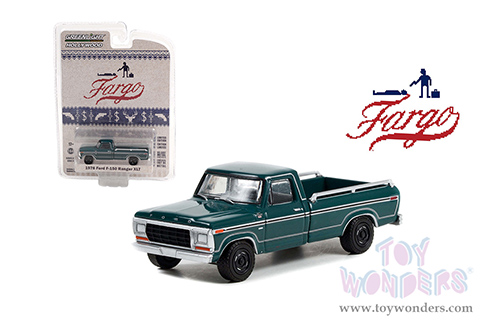 Greenlight - Hollywood Series 35 | Ford F-150 Ranger XLT - Fargo (2014-2020 TV Series) (1978, 1/64 scale diecast model car, Green) 44950E/48