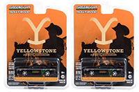 Show product details for Greenlight - Hollywood Series 38 | Dodge Charger Pursuit #18 "County Sheriff Deputy" "Yellowstone" (2018-Current) TV Series (2011, 1/64 scale diecast model car, Black) 44980D/48