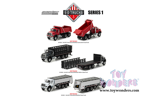 Greenlight - S.D. Trucks Series 1 (1/64 scale diecast model car, Asstd.) 45010/48