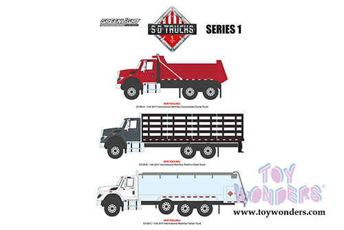 Greenlight - S.D. Trucks Series 1 (1/64 scale diecast model car, Asstd.) 45010/48