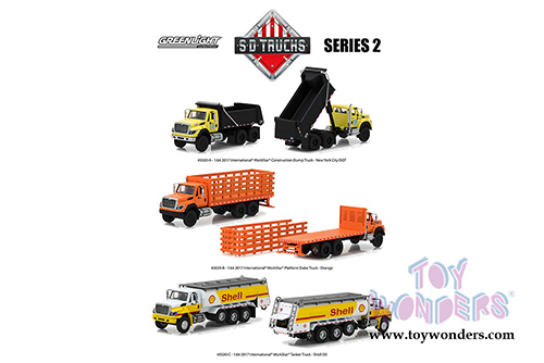 Greenlight - S.D. Trucks Series 2 (1/64 scale diecast model car, Asstd.) 45020/48