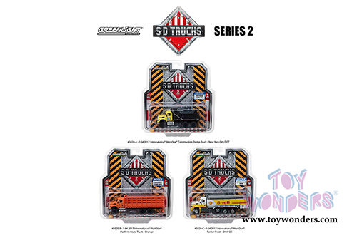 Greenlight - S.D. Trucks Series 2 (1/64 scale diecast model car, Asstd.) 45020/48