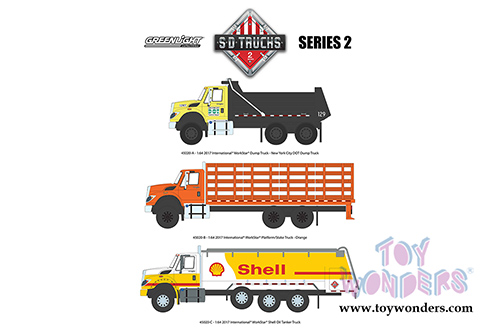 Greenlight - S.D. Trucks Series 2 (1/64 scale diecast model car, Asstd.) 45020/48