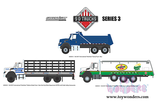 Greenlight - S.D. Trucks Series 3 (1/64 scale diecast model car, Asstd.) 45030/48