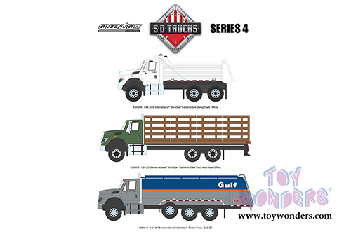 Greenlight - S.D. Trucks Series 9 (1/64 scale diecast model car, Asstd.) 45090/48